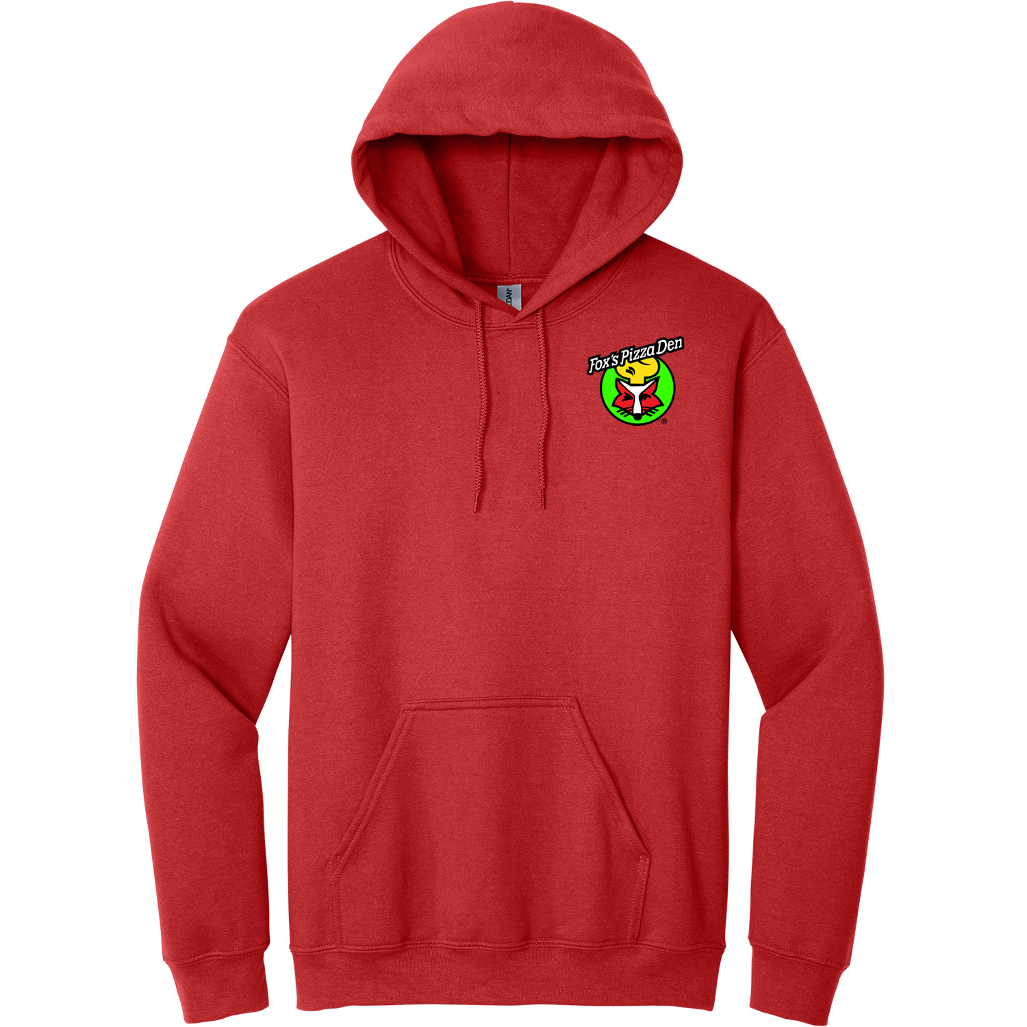 Gildan – Heavy Blend Hooded Sweatshirt with Embroidered Logo – Fancy Fox