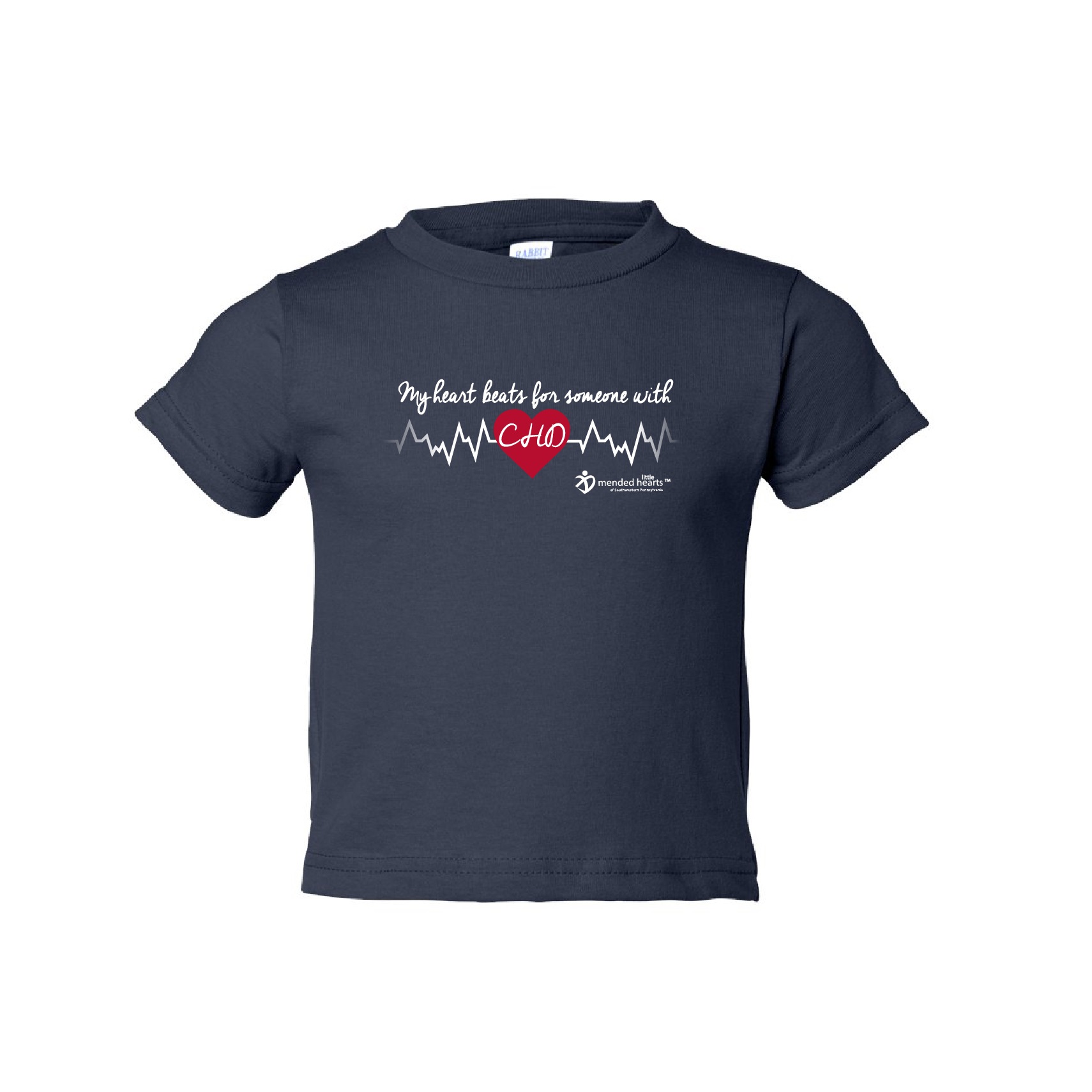 My Heart Beats for Someone with CHD Toddler Shirts – Fancy Fox