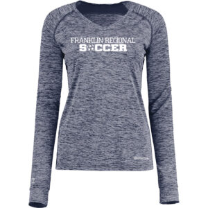 Holloway Ladies CoolCore V-Neck Long-Sleeve