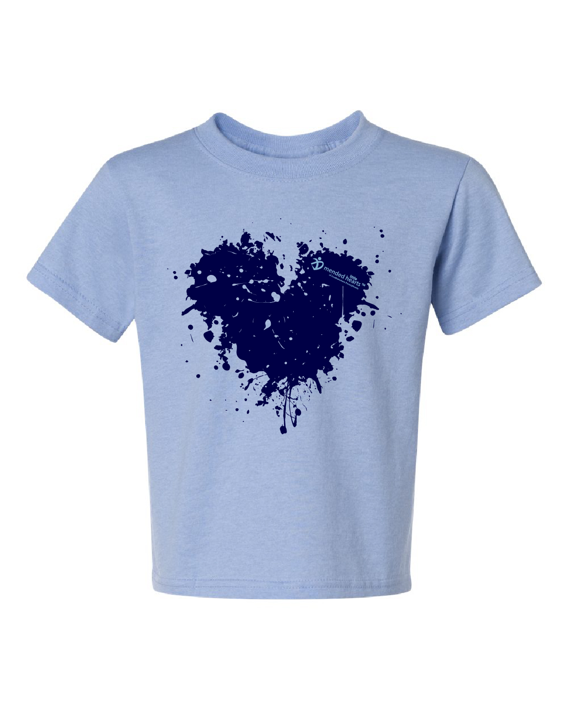 Splatter Heart Youth T-Shirt Available in Multiple Colors