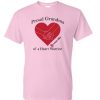 Proud Grandma T-Shirt - Available in Light Pink or White