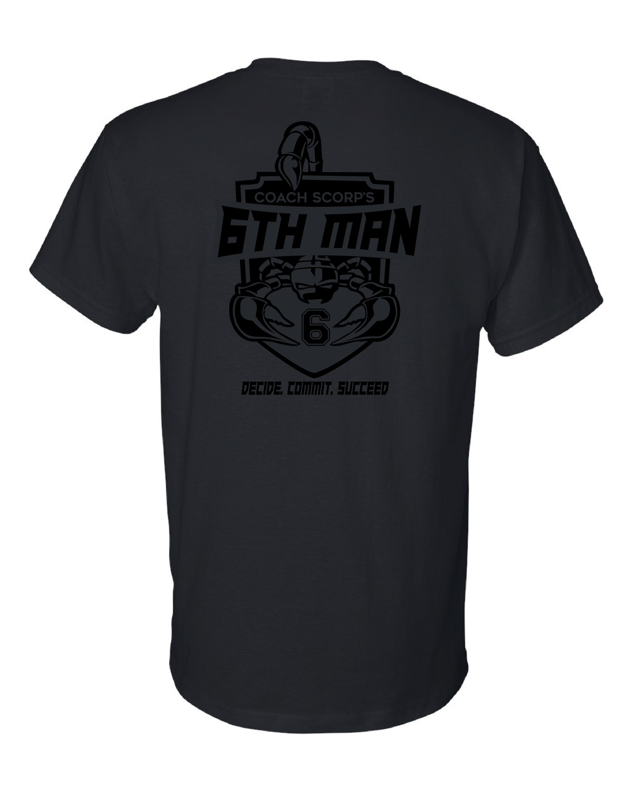 Gildan - DryBlend 50/50 T-Shirt - 6th Man - No Flag