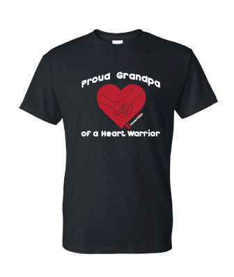 Proud Grandpa T-Shirt - Available in Black or Sport Grey
