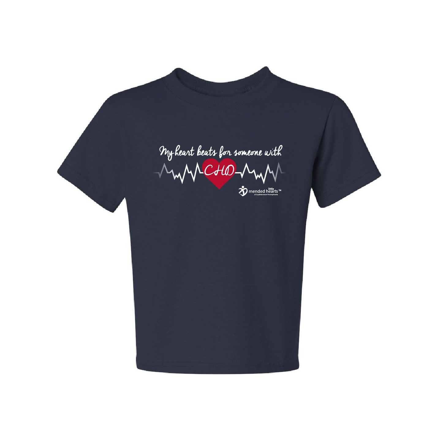 My Heart Beats for Someone with CHD! Available In Multiple Colors!